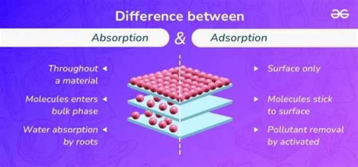 Are absorption and desorption?