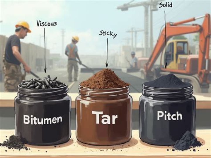 Are bitumen and pitch the same thing?