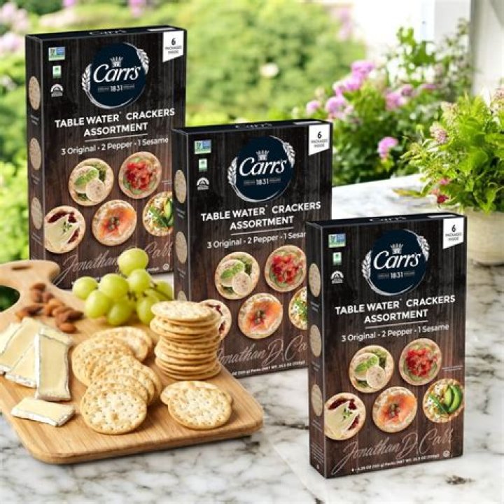 Are carr's water crackers gluten free?