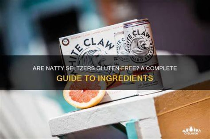 Are natty seltzers gluten free?