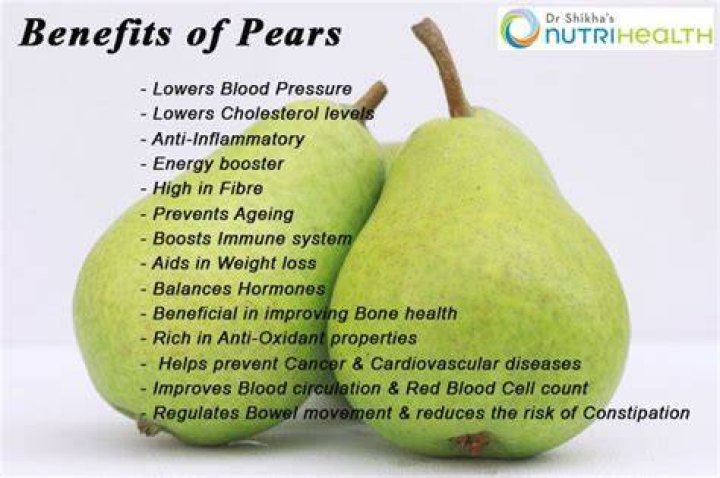 Are pears good for you?