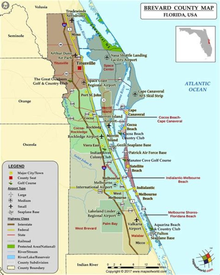 At in brevard county?