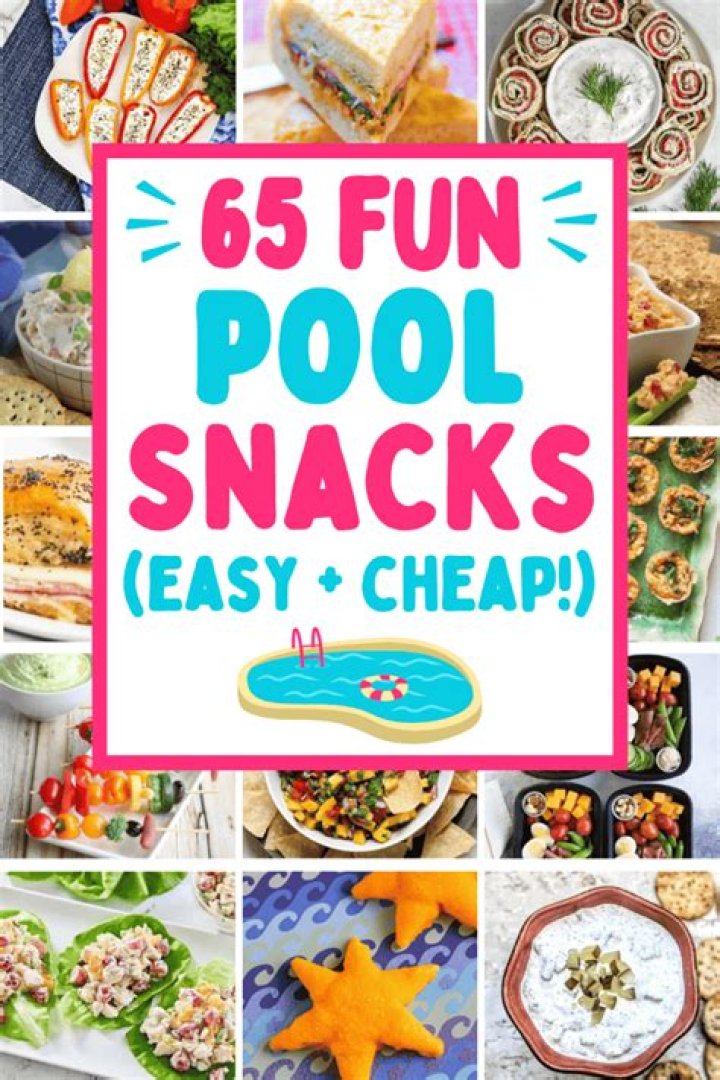 By the pool snacks?