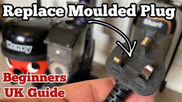Can a moulded plug be replaced?