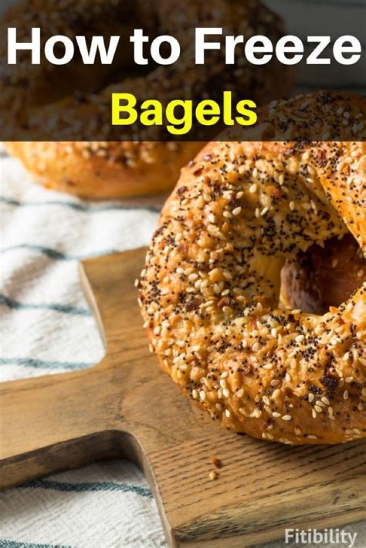 Can bagels be frozen?