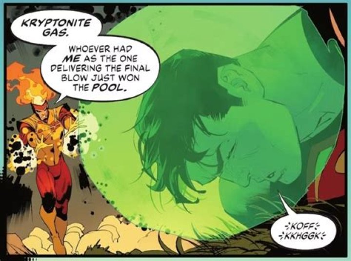 Can firestorm make kryptonite?