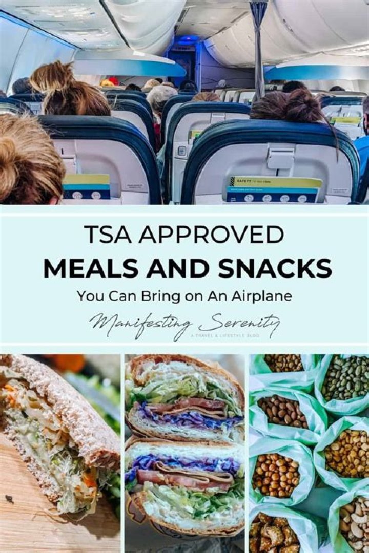Can i bring my own snacks on a plane?