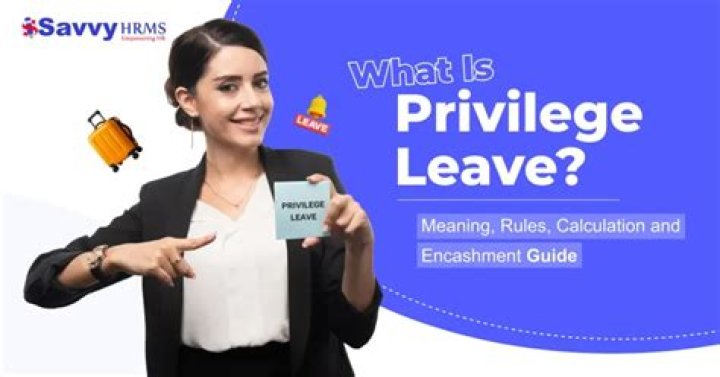 Can privilege leave be encashed?