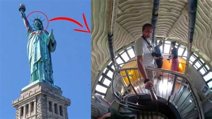 Can you go inside the statue of liberty?