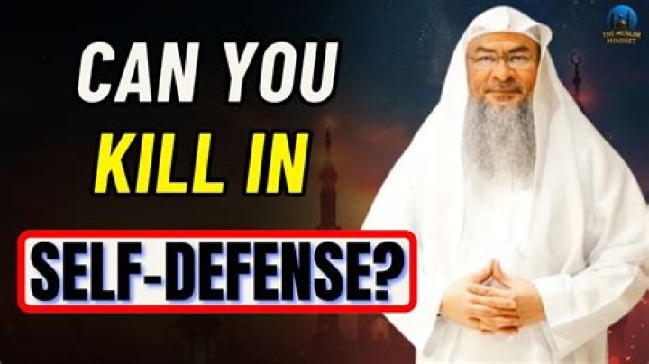 Can you kill in self defense?