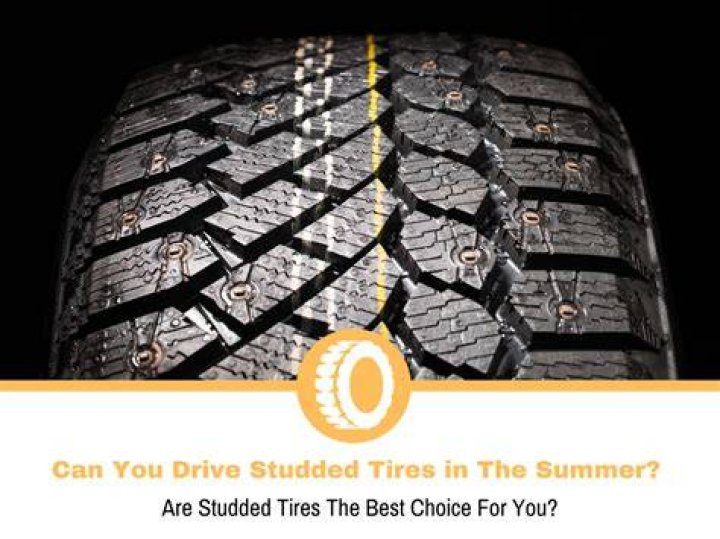 Can you run studded tires in the summer?