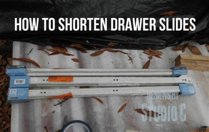 Can you shorten drawer slides?