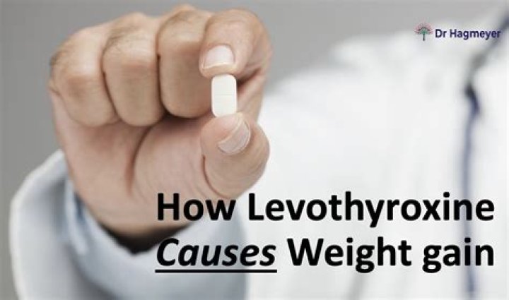 Could levothyroxine cause weight gain?