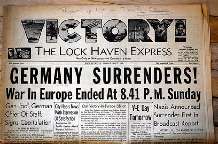 Did germany surrender unconditionally in ww2?