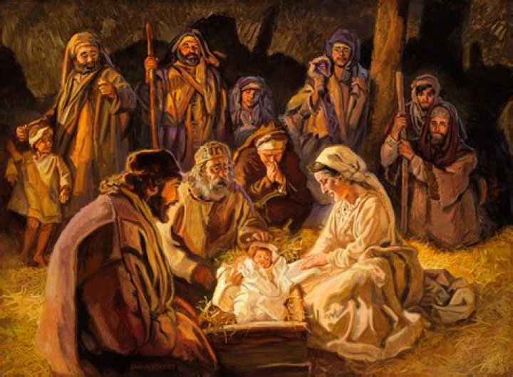 Did shepherds visit baby jesus?