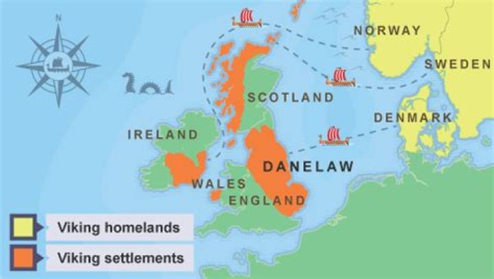 Did vikings settle in scotland?