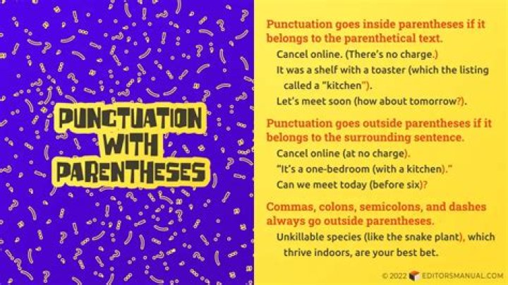 Do exclamations go inside parentheses?