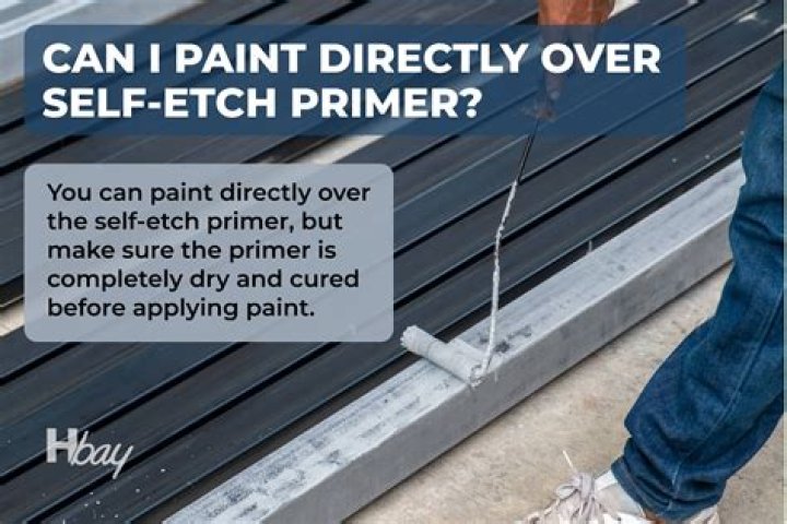 Do i need to use self etching primer?
