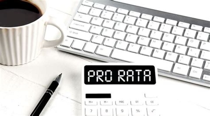Do you work out pro rata?