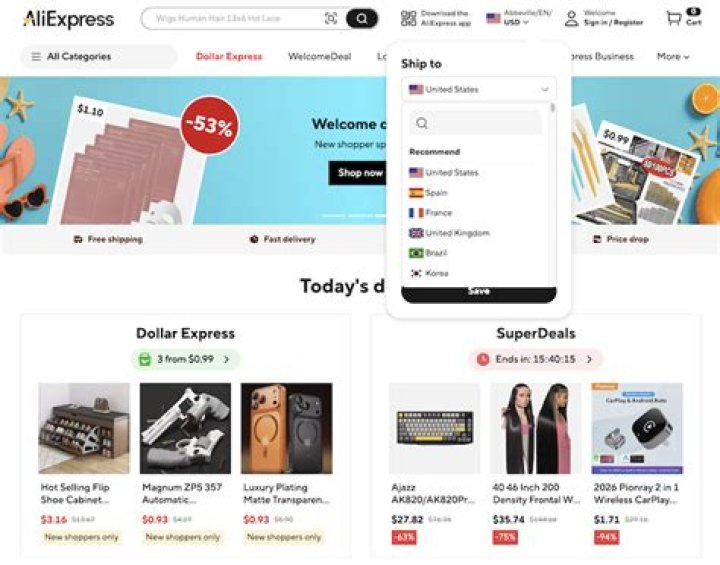 Does aliexpress ship to pakistan?