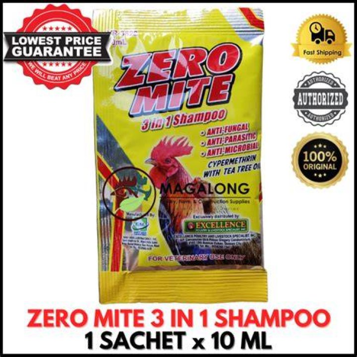 Does antiparasitic shampoo kill mites?