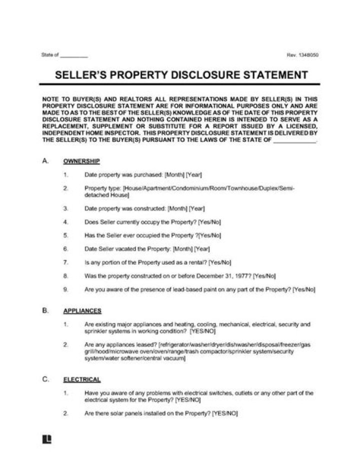 Does buyer have to sign seller disclosure?