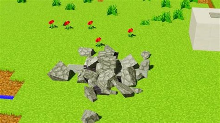 Does cobblestone explode in minecraft?