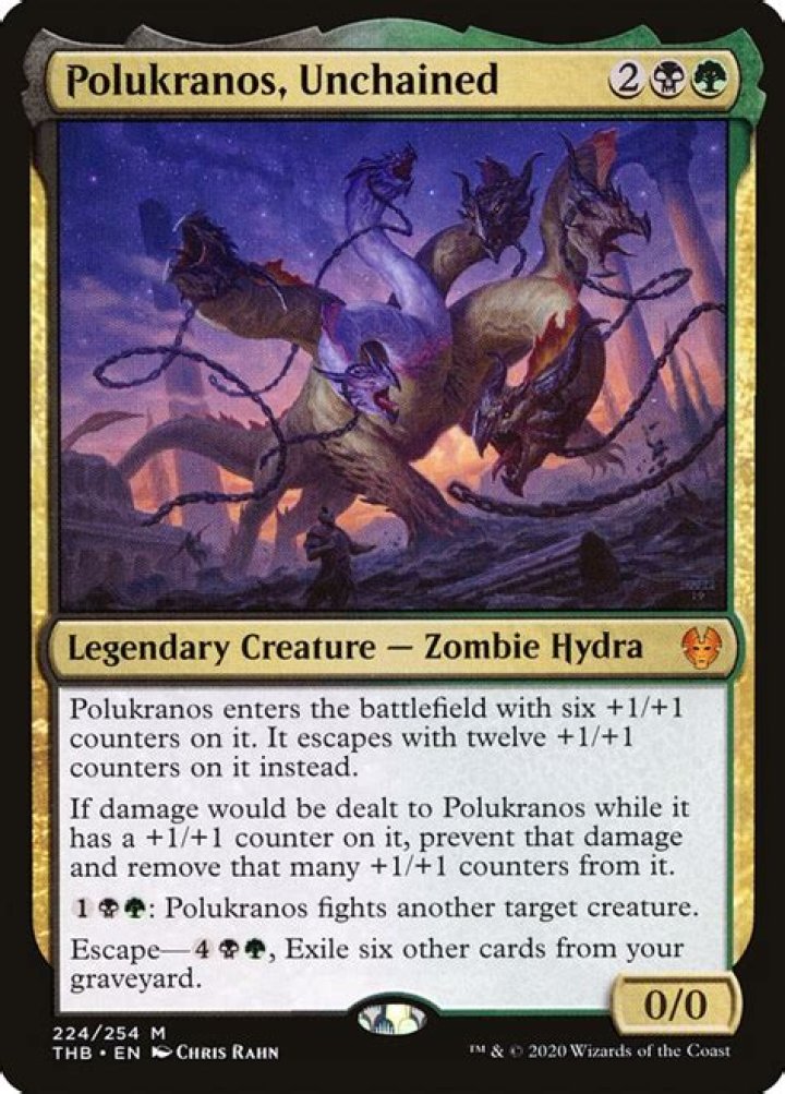 Does deathtouch kill polukranos unchained?