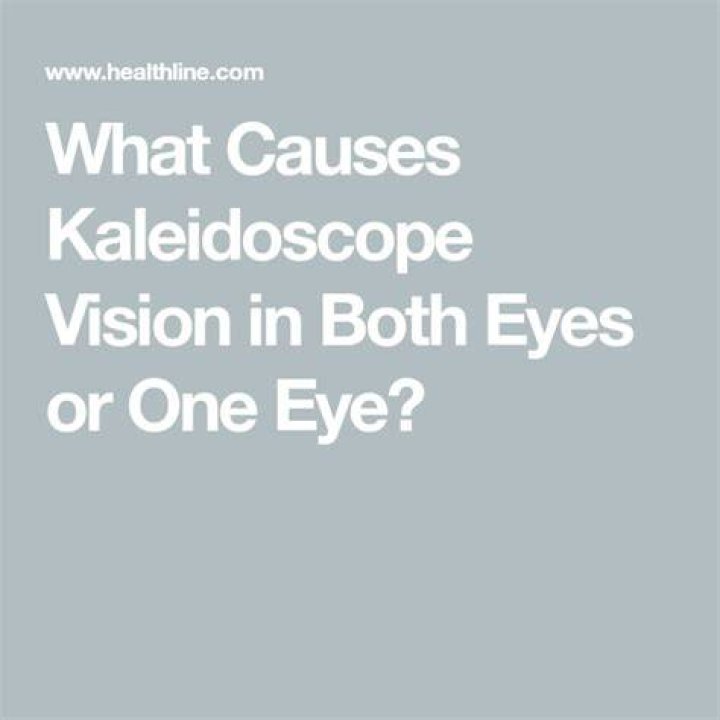 Does kaleidoscope vision go away?