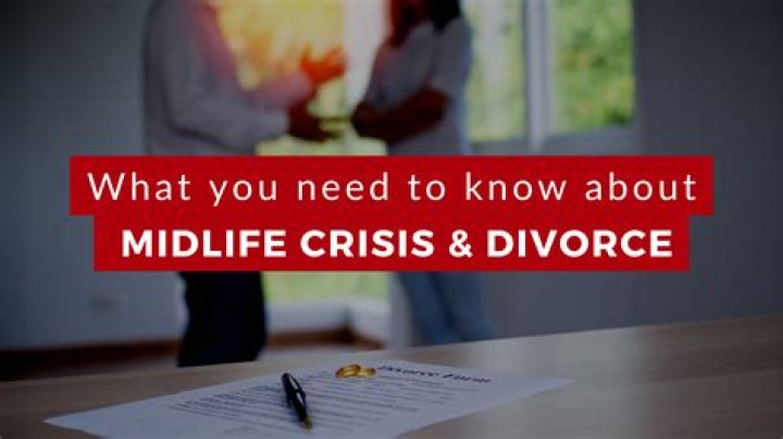 Does midlife crisis lead to divorce?