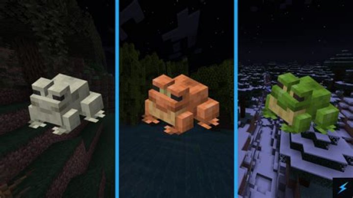 Does minecraft have frogs?