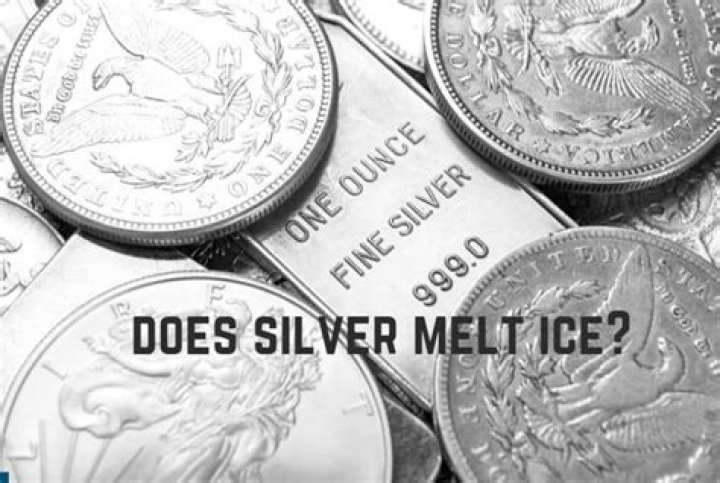 Does real silver melt ice?