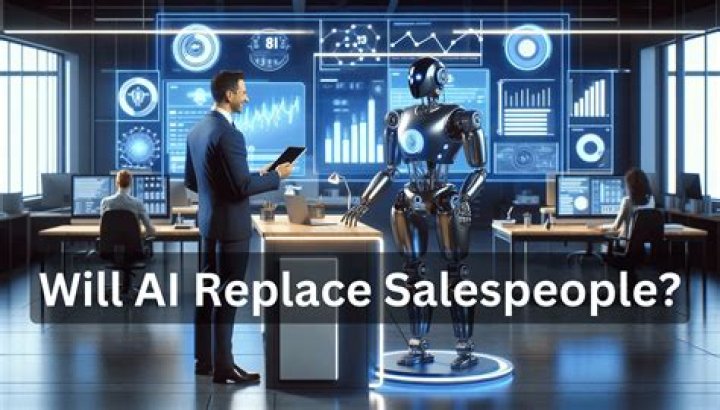 Does the internet replace the need for salespeople?