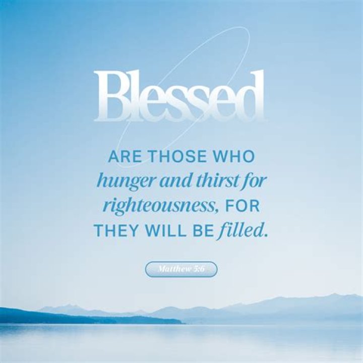 For blessed are those?