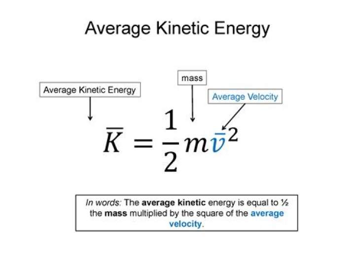 For the average kinetic energy?