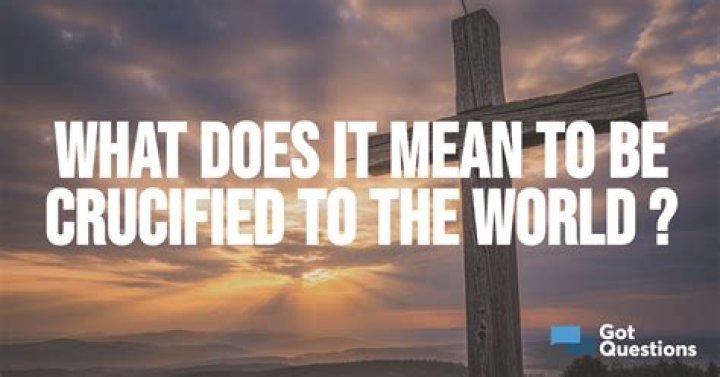 Has anyone been crucified?