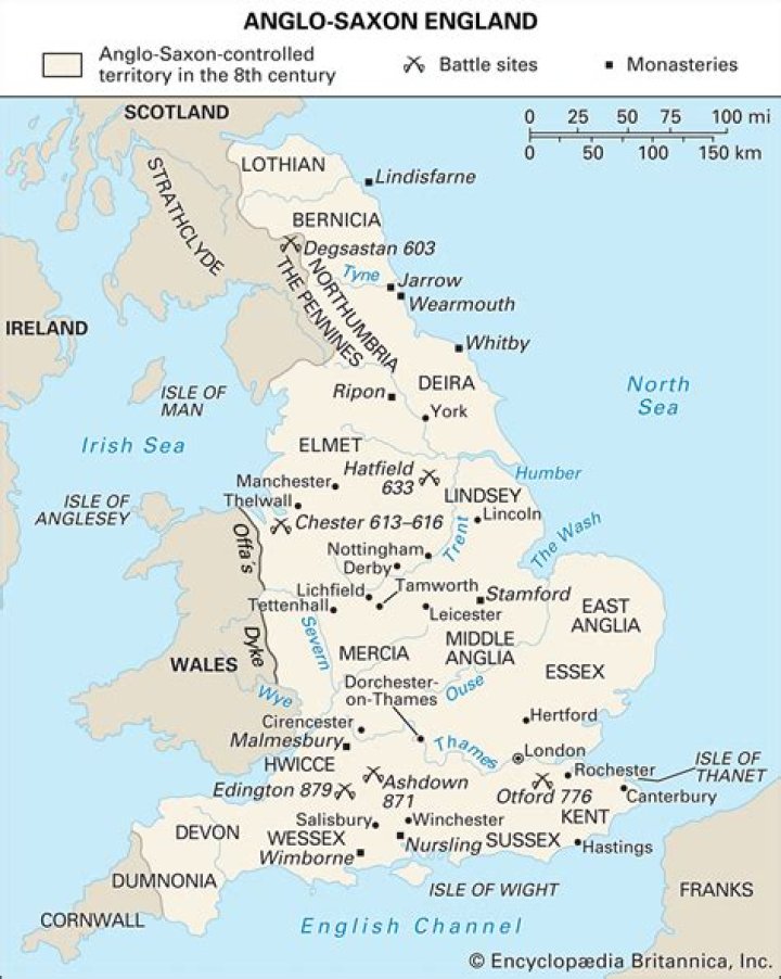 How did the anglo saxon period end?