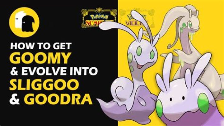 How does goomy evolve?