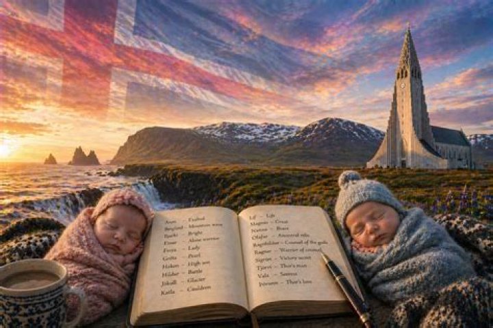 How icelandic names work?