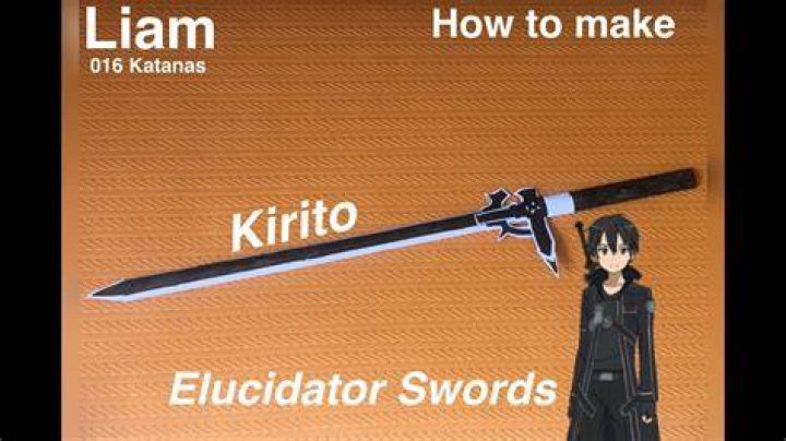 How kirito get elucidator?