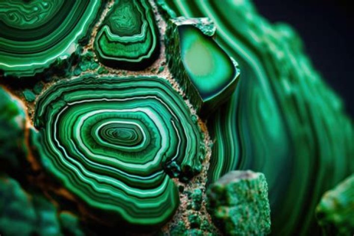How malachite is formed?