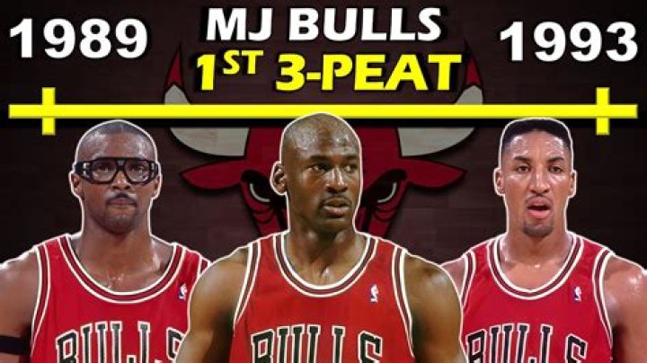 How many 3 peats did jordan have?