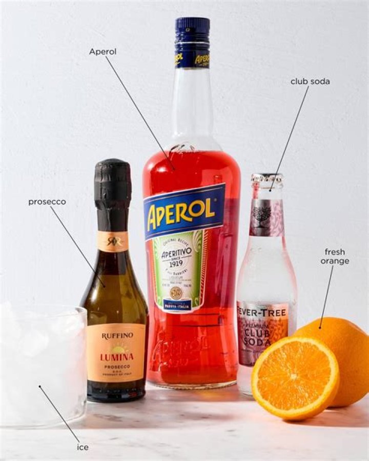 How many calories in an aperol spritz?