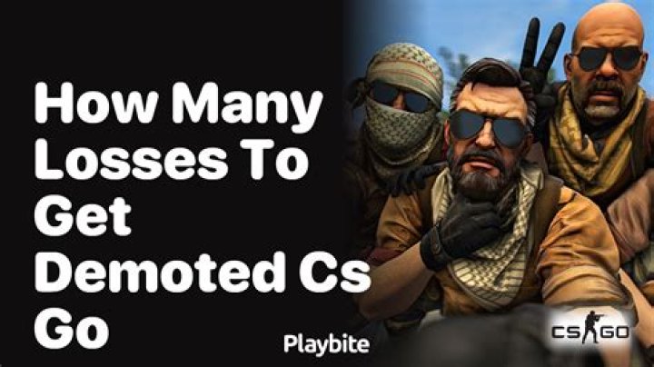 How many losses to demote lol?