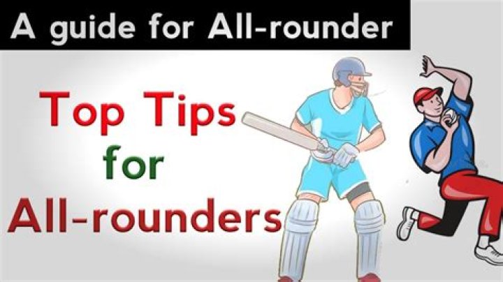 How to be a all rounder in cricket?