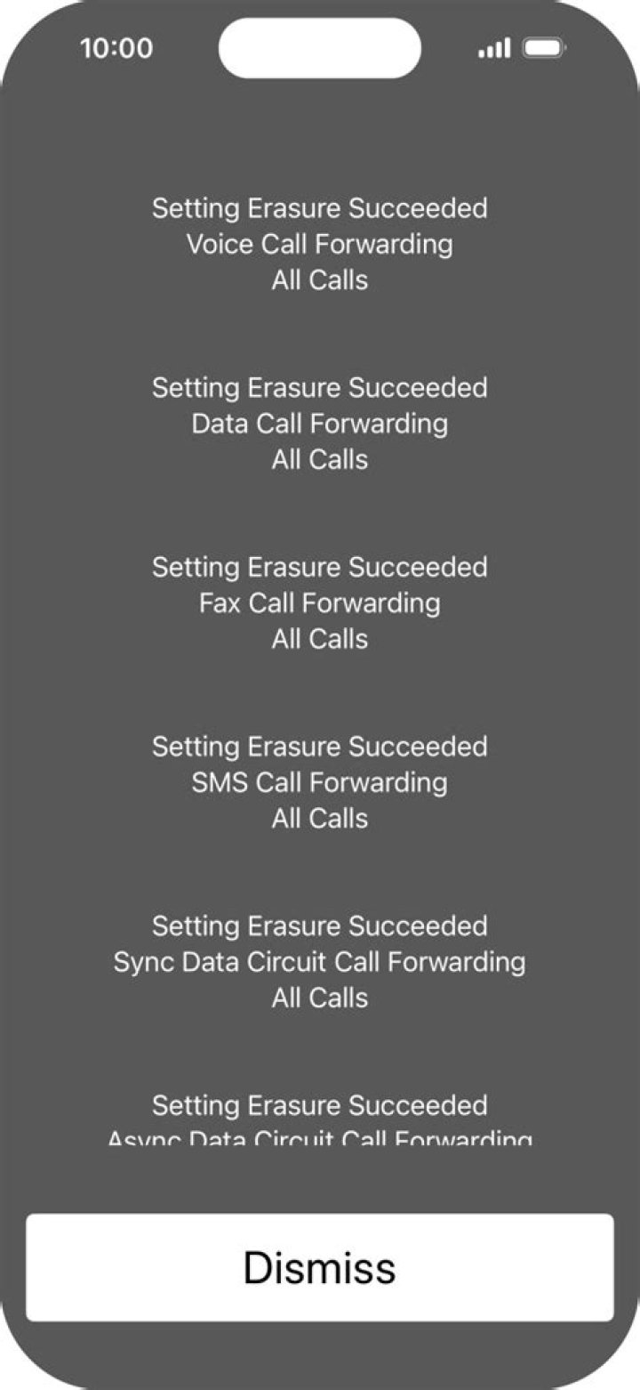 How to cancel all diverts?