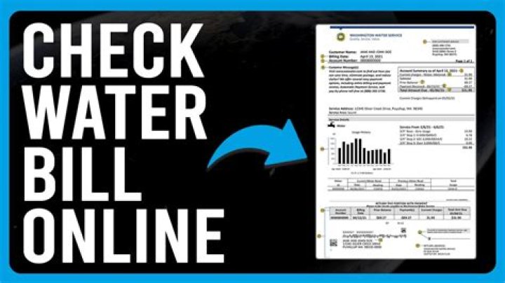 How to check nakuru water bill?