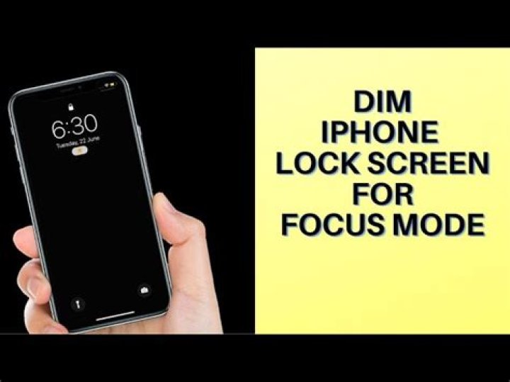 How to fix dimmed iphone screen?