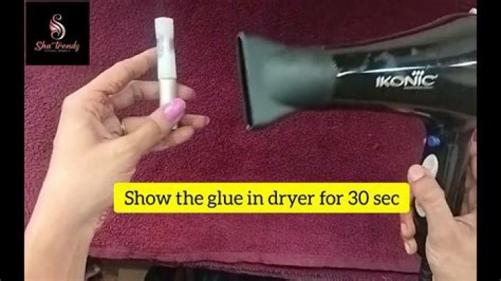 How to fix dried up lash glue?