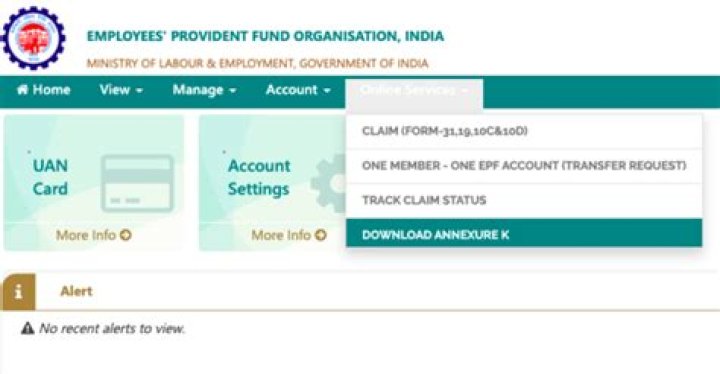 How to get annexure k from unexempted to exempted?